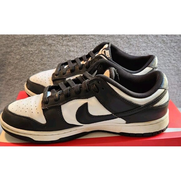 Nike Dunk Low Retro Panda Men Size 9 Black White DD1391-100 With Box main image 6